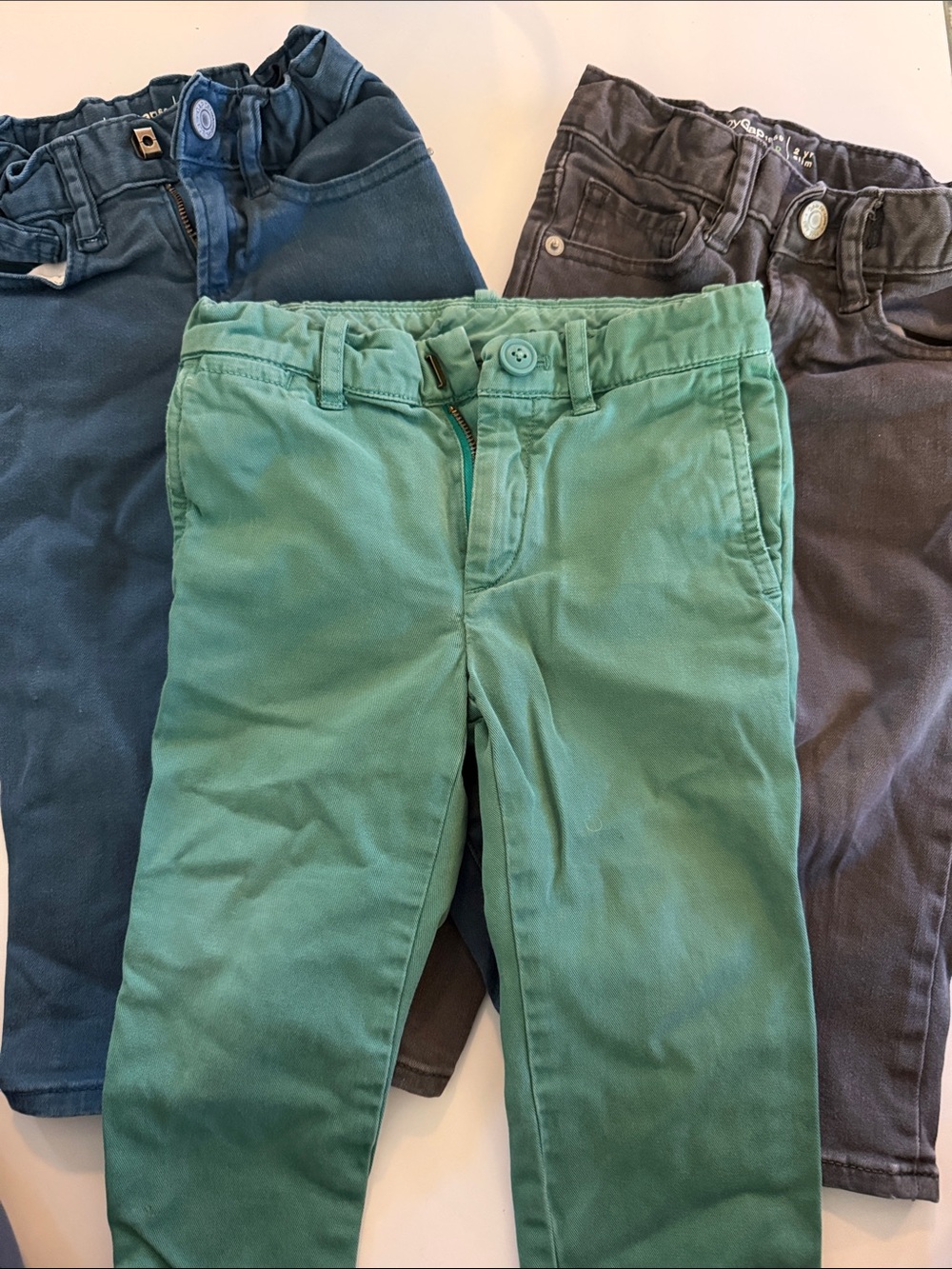 GAP Kids Pants in Teal, Navy, Gray